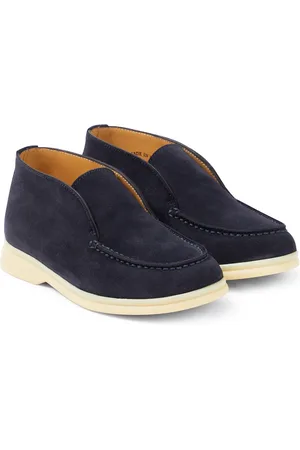 Loro Piana Open Walk suede ankle boots