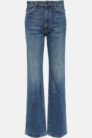 Khaite Danielle high-rise straight jeans