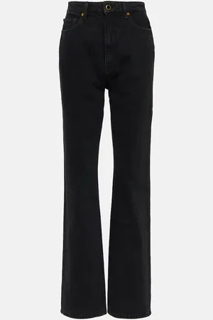 Khaite Danielle high-rise straight jeans