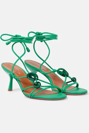 ZIMMERMANN Gleam 65 embellished leather sandals