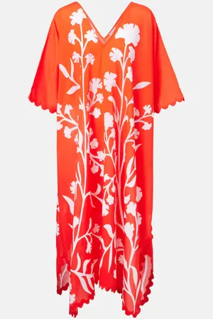 Juliet Dunn Printed cotton kaftan