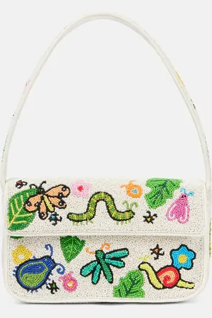 Staud Tommy beaded shoulder bag