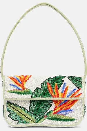 Staud Tommy beaded shoulder bag