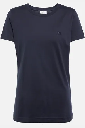 Etro Printed cotton jersey T-shirt