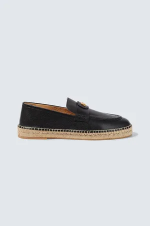 VALENTINO GARAVANI VLogo leather espadrilles