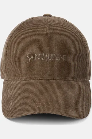 Saint Laurent Corduroy baseball cap