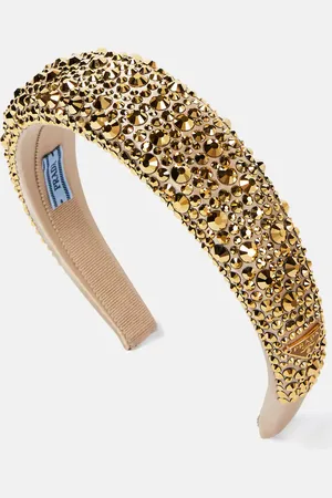 Prada Crystal-embellished headband