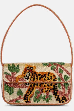 Staud Tommy beaded shoulder bag