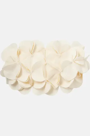 Karla Colletto Floral bandeau bikini top