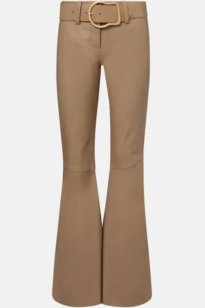 Dorothee Schumacher Sleek Statement III flared leather pants