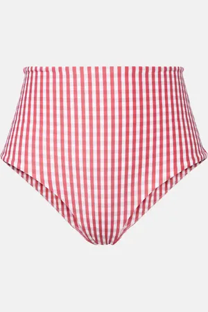 FAITHFULL THE BRAND Reyes gingham bikini bottoms
