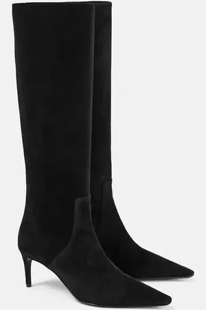Dolce & Gabbana Suede knee-high boots