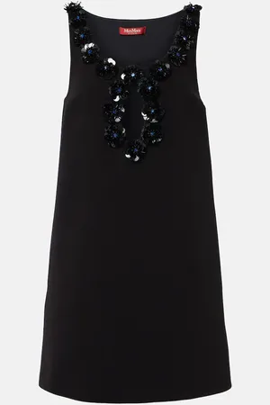 Max Mara Delis sequined cutout crÃªpe minidress