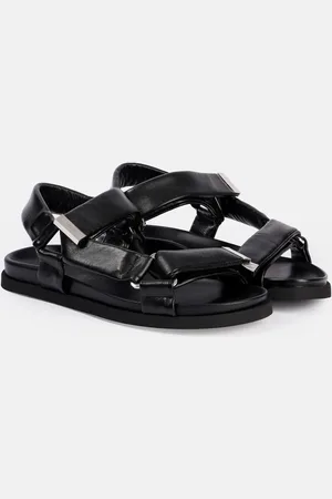 The Attico Salinas leather sandals