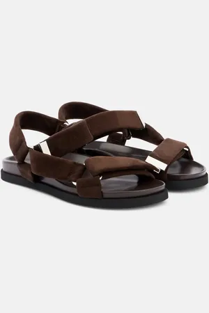 The Attico Salinas suede sandals