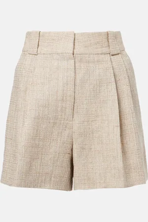 Blazé Milano BlazÃ© Milano Selle linen and cotton blend shorts