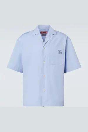 Gucci Double G cotton poplin shirt