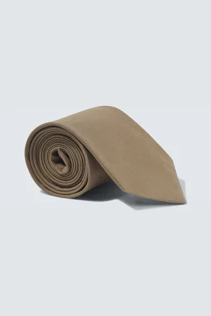 Auralee Washed Finx cotton twill tie