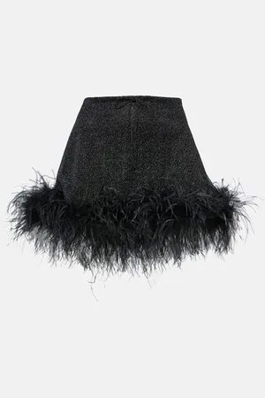 Oseree OsÃ©ree LumiÃ¨re Plumage miniskirt