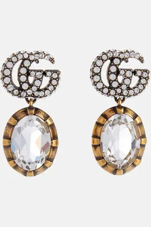 Gucci Double G embellished earrings
