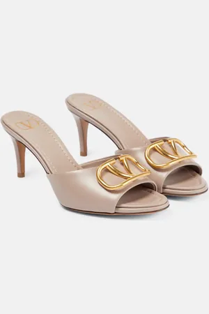 VALENTINO GARAVANI VLOGO leather mules