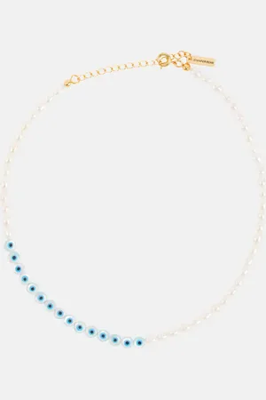 Jennifer Behr Faux pearl necklace