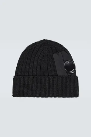 C.P. Company Ribbed-knit wool beanie