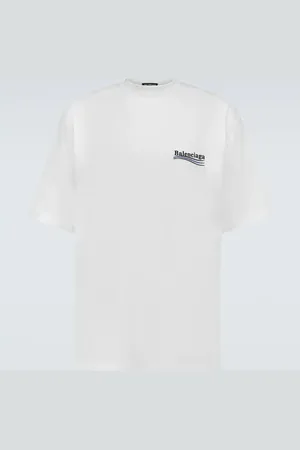 Balenciaga Political Campaign large-fit T-shirt