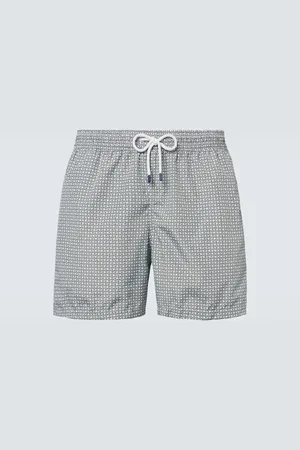 FEDELI Madeira printed swim trunks