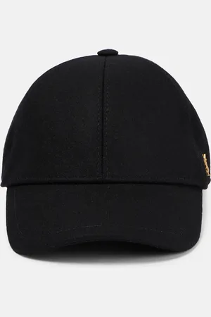 Saint Laurent Wool-blend felt baseball cap