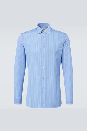 VALENTINO Striped cotton shirt