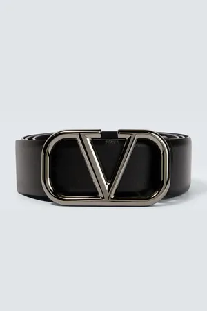 VALENTINO GARAVANI VLogo leather belt