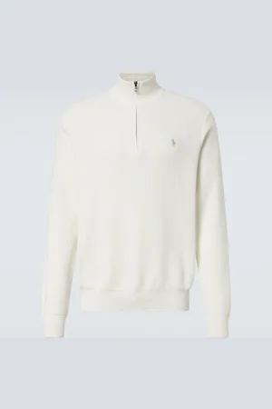 Ralph Lauren Half-zip cotton sweater
