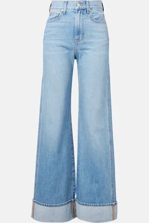 VERONICA BEARD Taylor high-rise wide-leg jeans