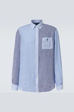 Ralph Lauren Patchwork linen shirt