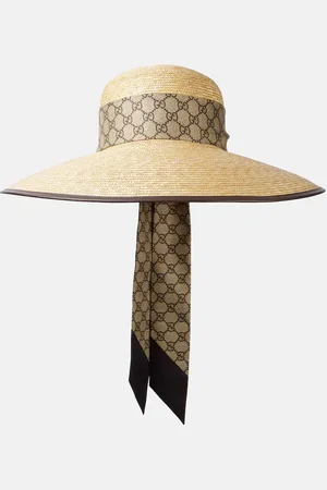 Gucci GG raffia sunhat