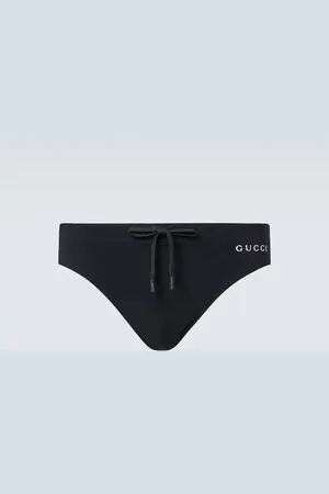 Gucci Logo swim briefs