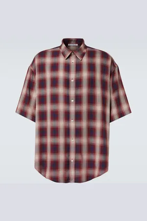 Acne Studios Checked oversized shirt