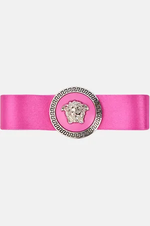 VERSACE Biggie Medusa satin hair clip