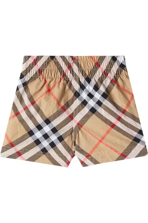 Burberry Baby Burberry Check swim trunks