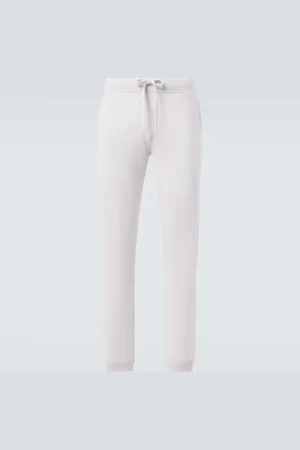 Allude Wool and cashmere sweatpants