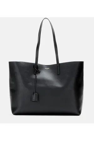 Saint Laurent YSL Leather Shopper Tote Bag