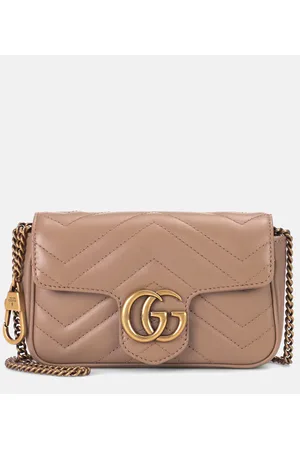 GUCCI GG Marmont super mini quilted leather shoulder bag