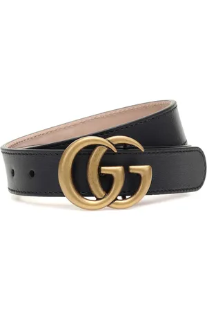 Gucci Men's GG Supreme Leather Belt