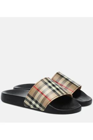 Burberry slides sales on sale