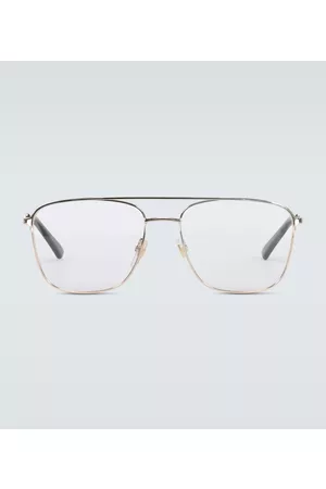 Gucci Square-framed aviator glasses