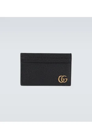 Gucci GG Leather Wallet - Black - Wallets