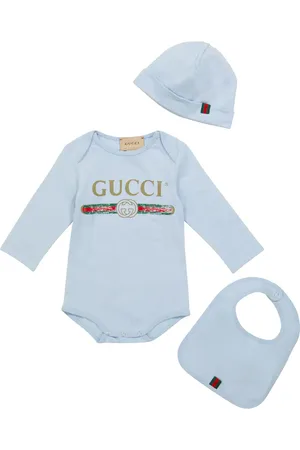 Shop GUCCI Organic Cotton Baby Girl Dresses & Rompers by BlueJasmineshop