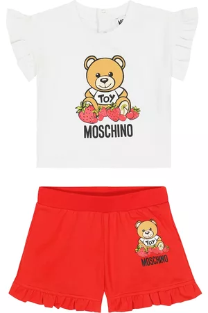 Moschino Baby Sailor Teddy Bear Polo Shirt & Shorts Set