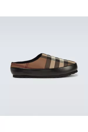 Burberry Checked slippers
